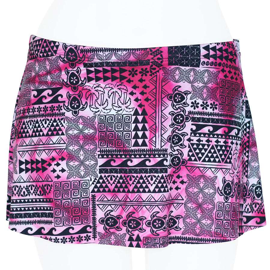 Hawaiian Tribal A-line Skort - Loco Boutique