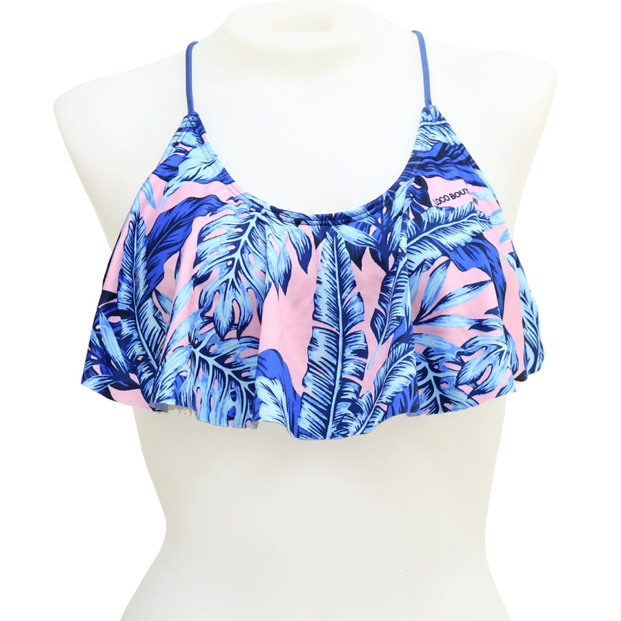 Forest Flounce Crop Top - Loco Boutique