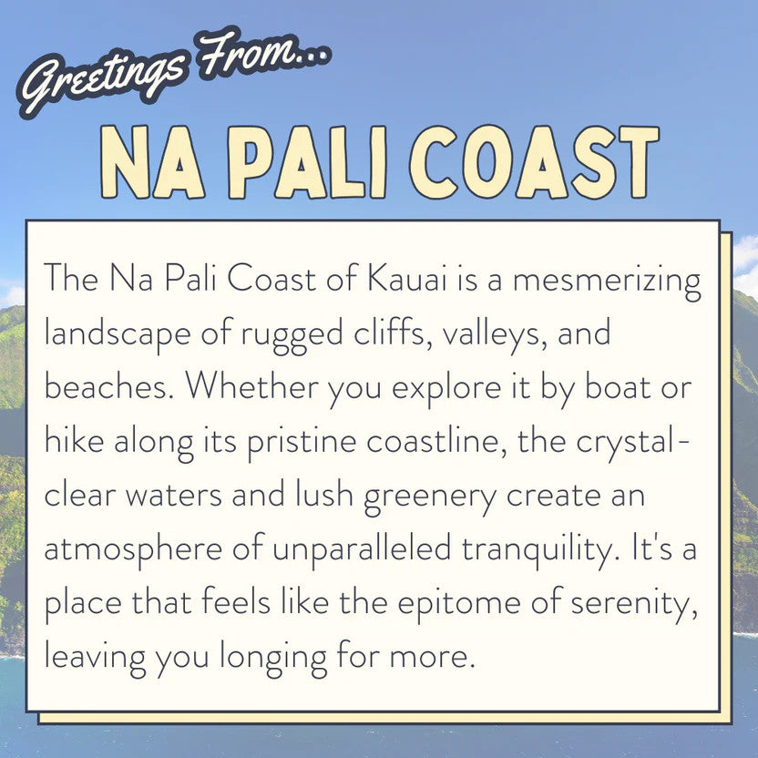 Na Pali Coast Candle Description. Kauai Scented Candle