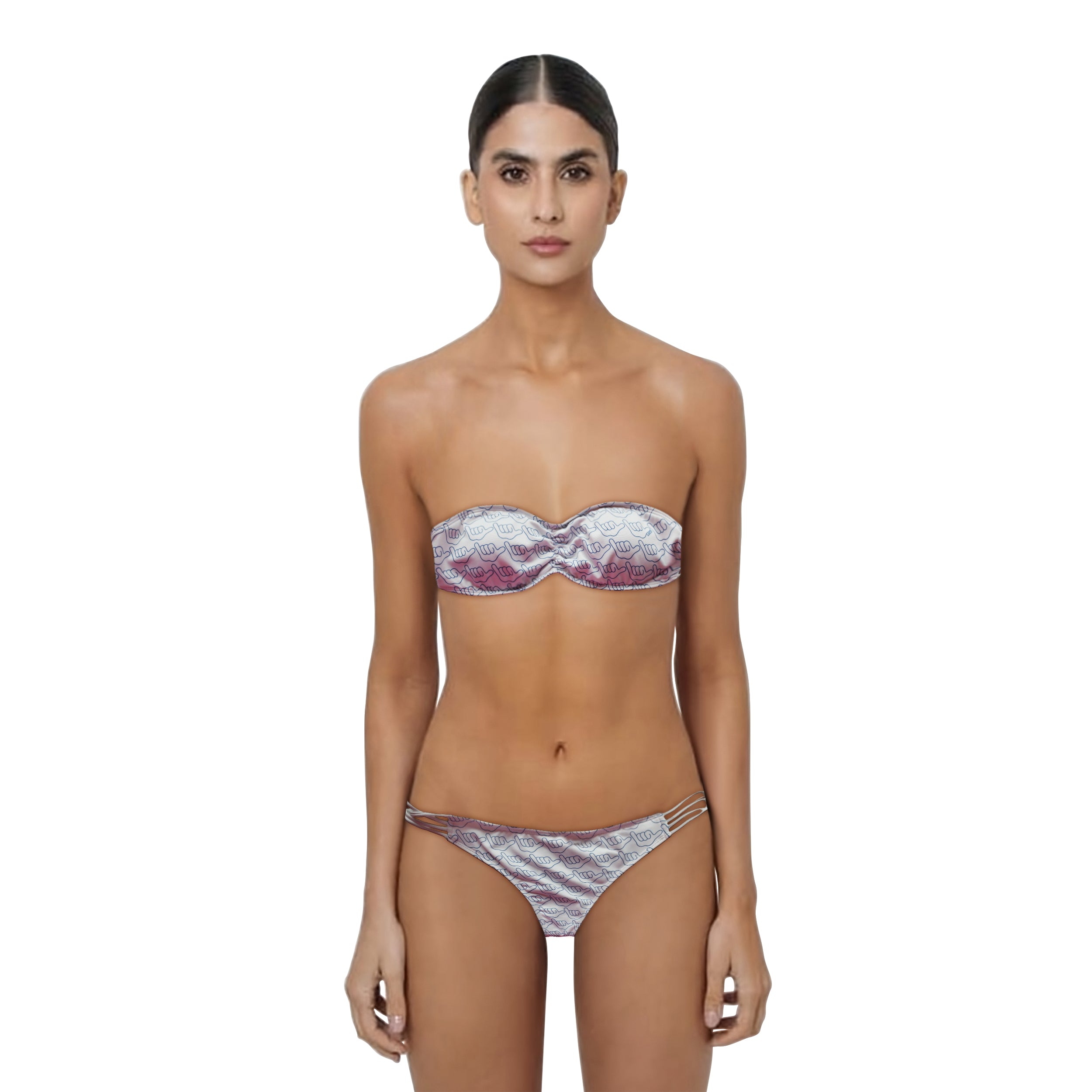 Loco Boutique Aloha Shaka Strappy Side Bottom