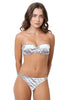 Loco Boutique Aloha Shaka Strappy Side Bottom - LIGHTNAVY / M