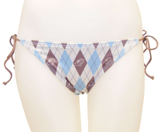 Argyle Side Ties Bottom - Loco Boutique