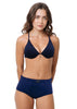 Loco Boutique Blank Bra Straps Underwire - NAVY / XS