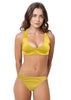 Loco Boutique Blank Halter Top - Gold / S