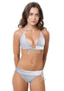 Loco Boutique Burlap Folded Over - White / XS