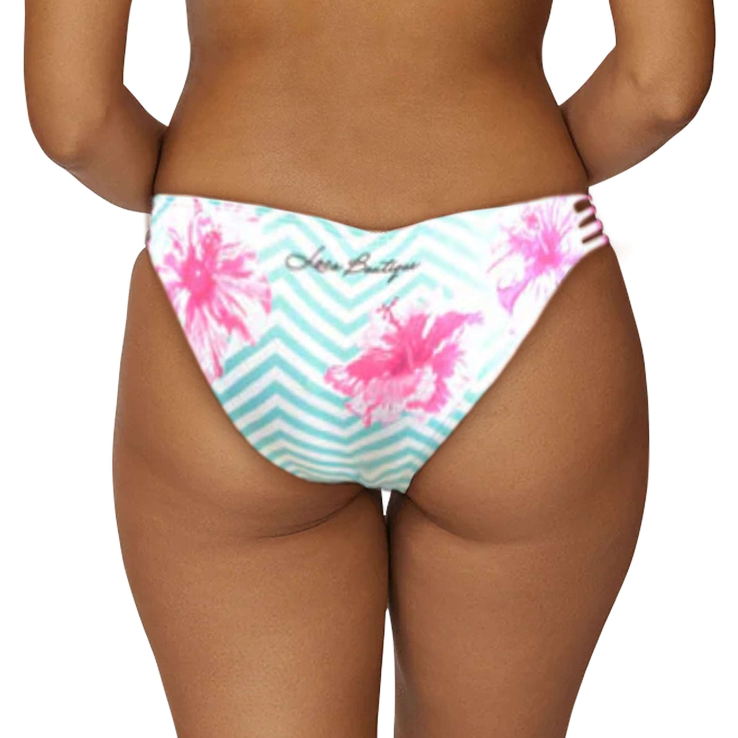 Loco Boutique Lora Removable Bows Bikini Bottom