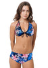 Loco Boutique Casablanca Underwire Tie Back - NAVY / S