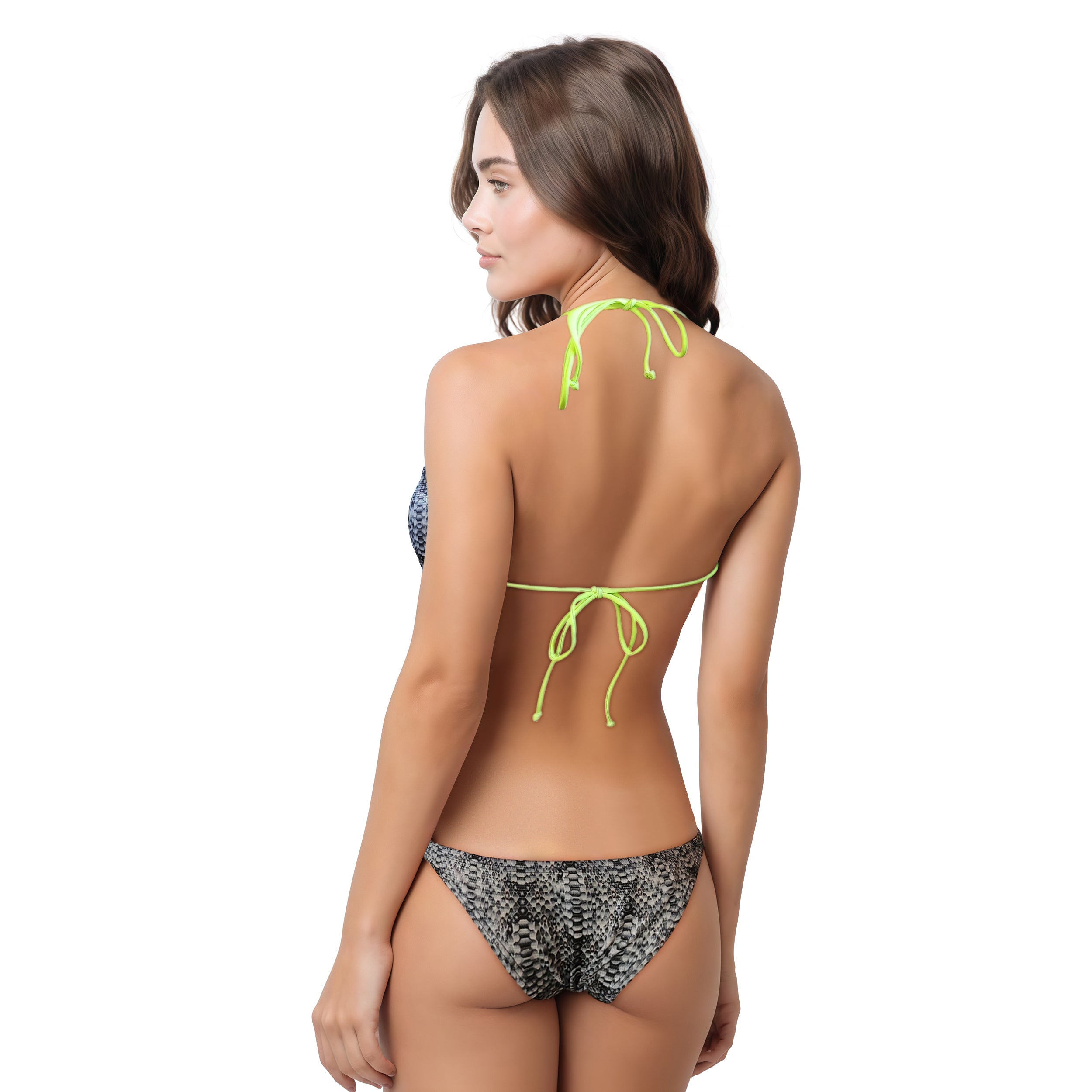 Loco Boutique Cobra Tie Back Monokini