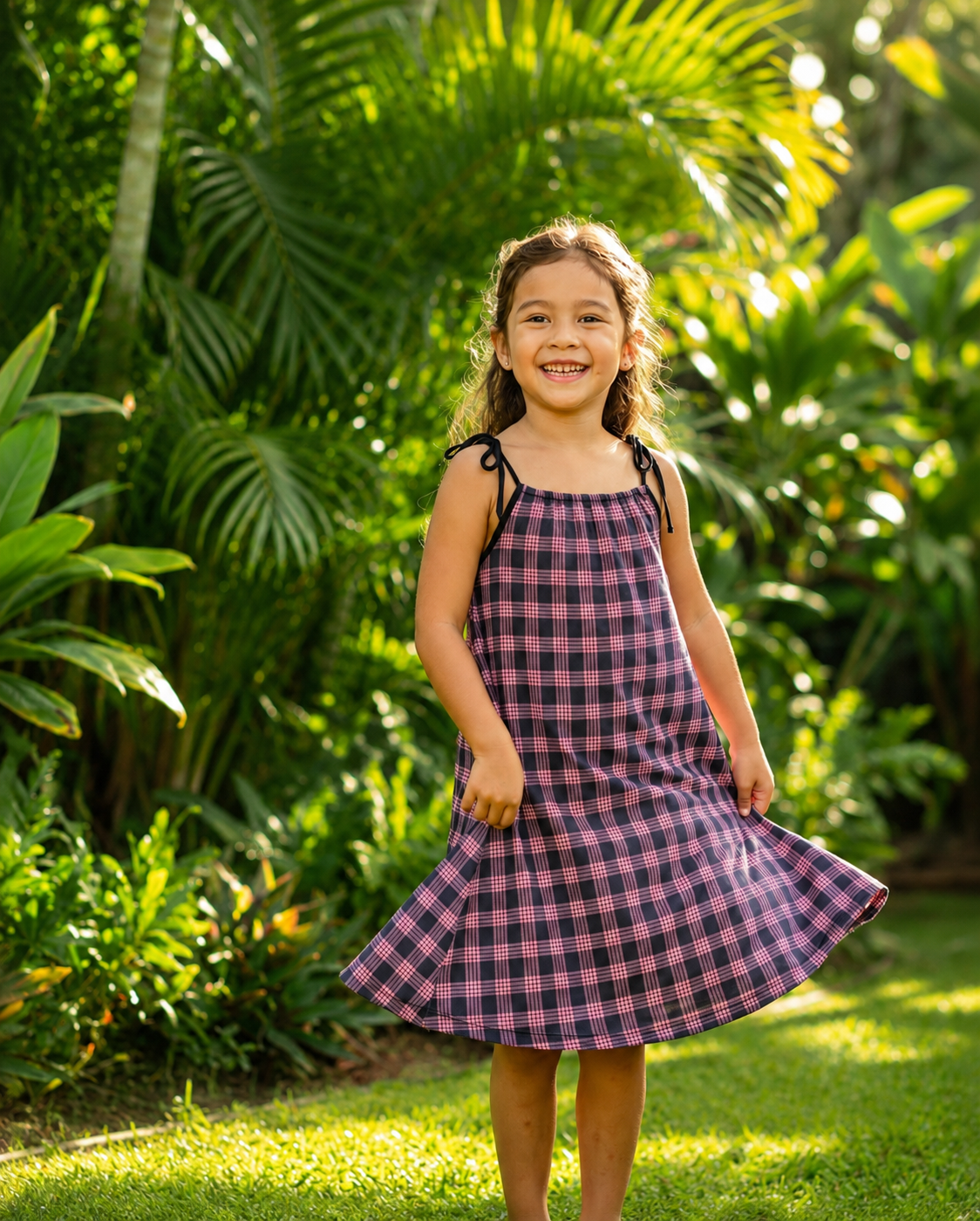 Loco Boutique Palaka Kid Dress