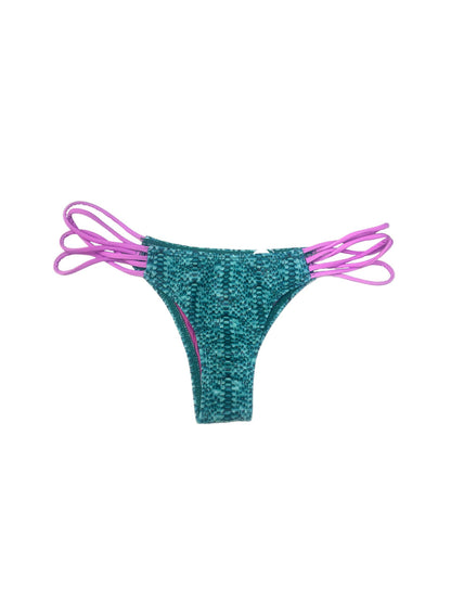 Cobra Strap Side Swim Bottom - Loco Boutique