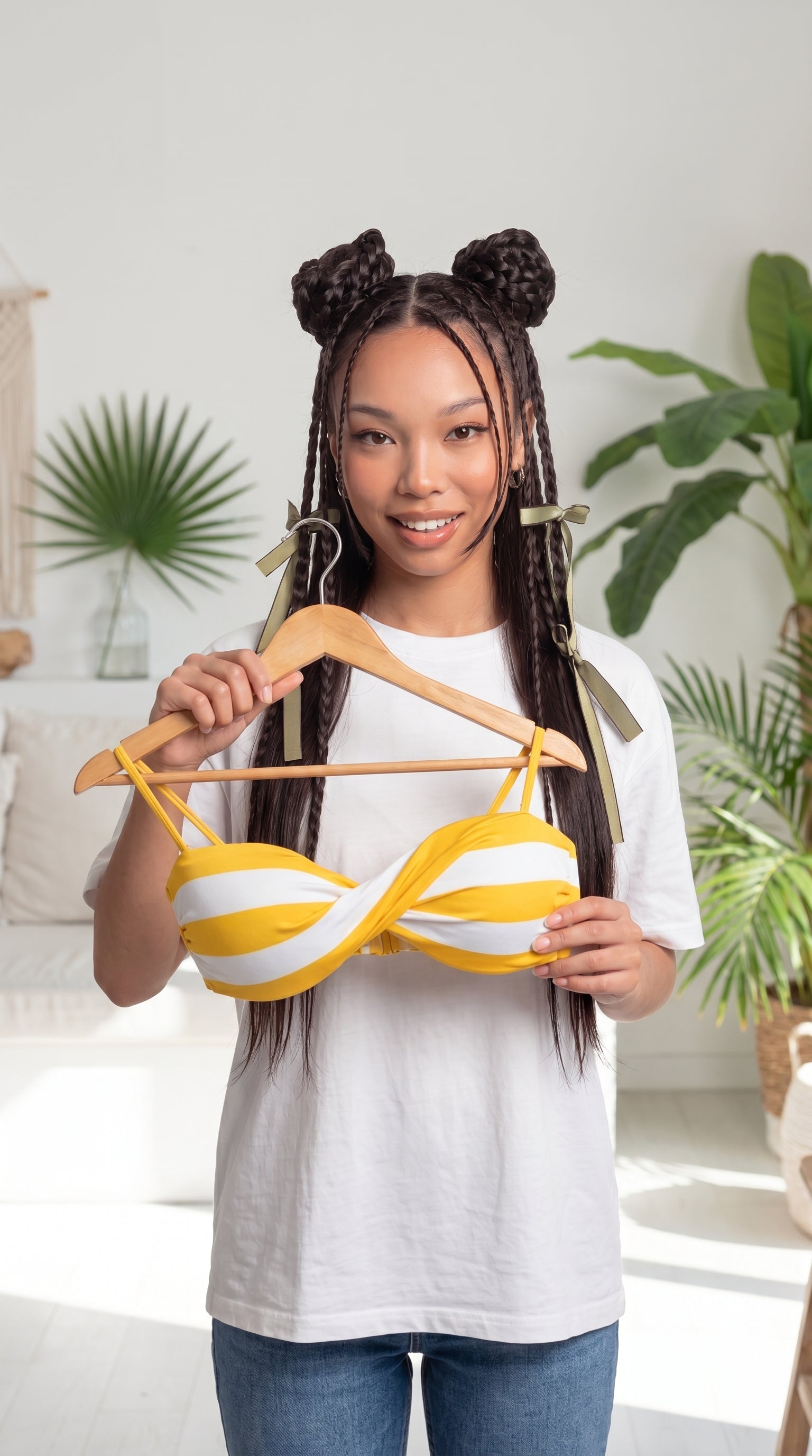 Loco Boutique Solid Loco Twisted Bandeau