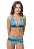 Loco Boutique Hawaiian Pattern Folded Over - Jade / S