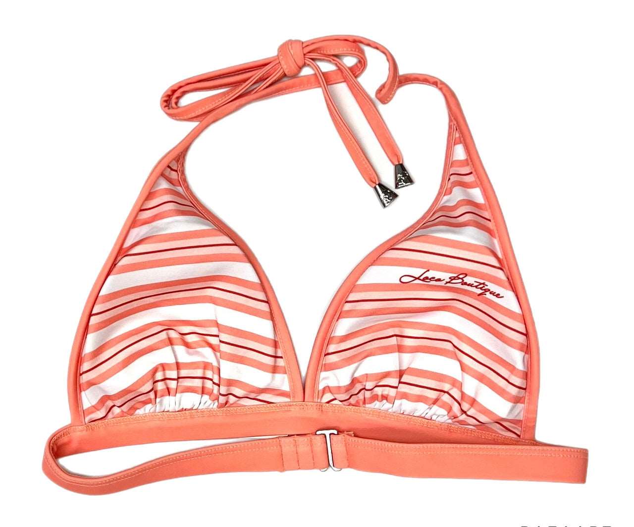 Loco Boutique Hibiscus Line Reversible Banded Chest Bikini Top