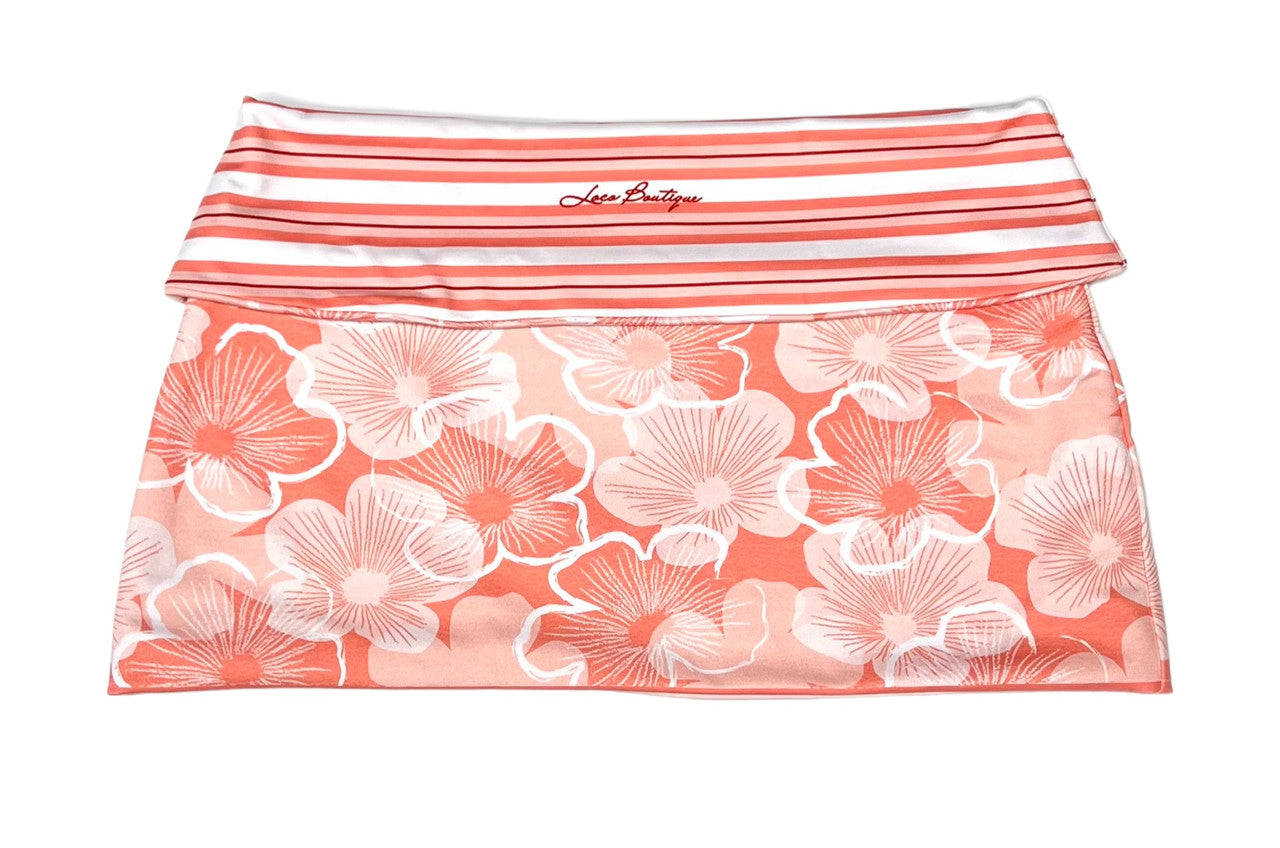 Hibiscus Line Reversible Skirt - Loco Boutique