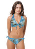 Loco Boutique Isle Underwire Bikini Top - Turquoise / S