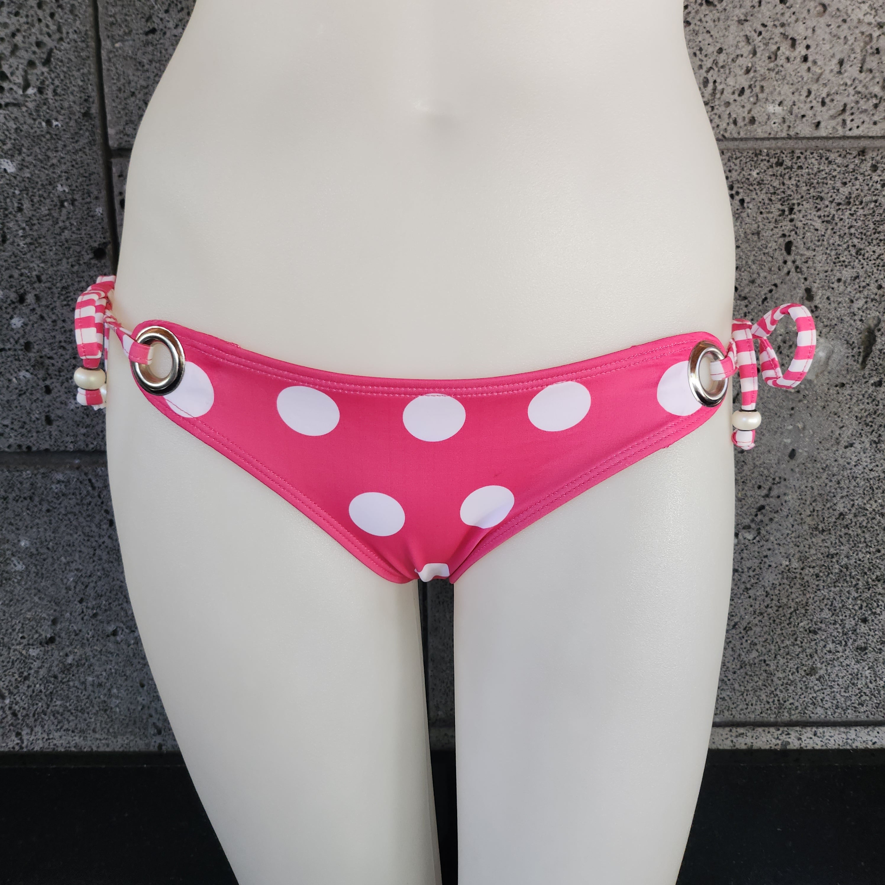 Loco Boutique Polkadot Tie-Side Bikini Bottom