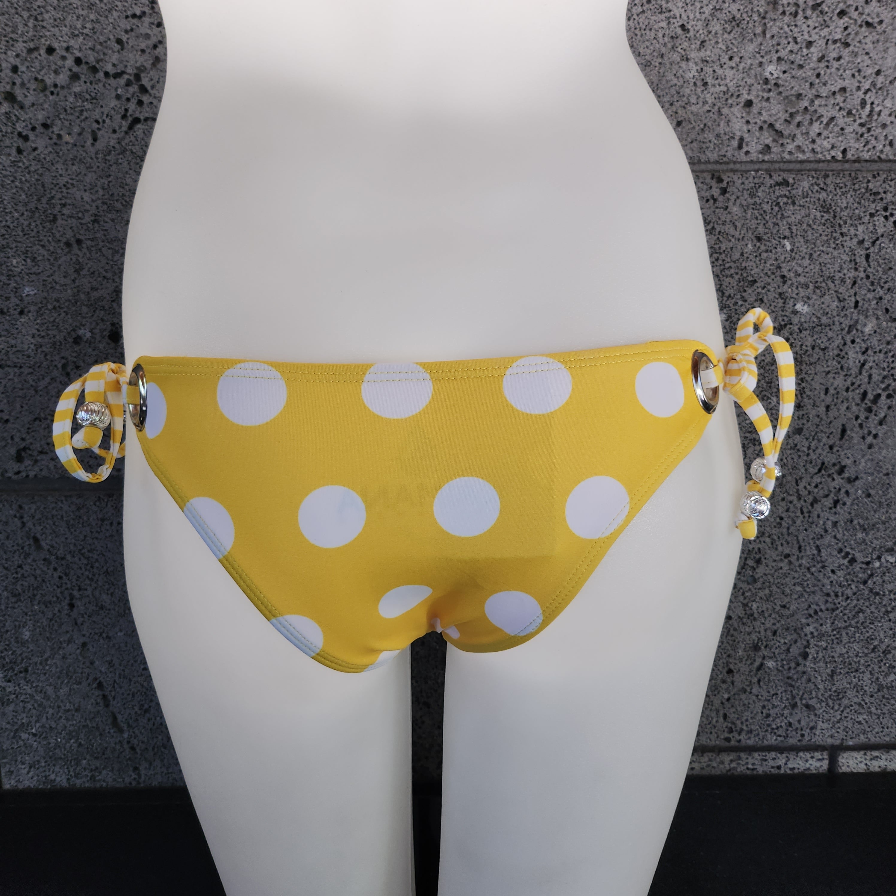 Loco Boutique Polkadot Tie-Side Bikini Bottom
