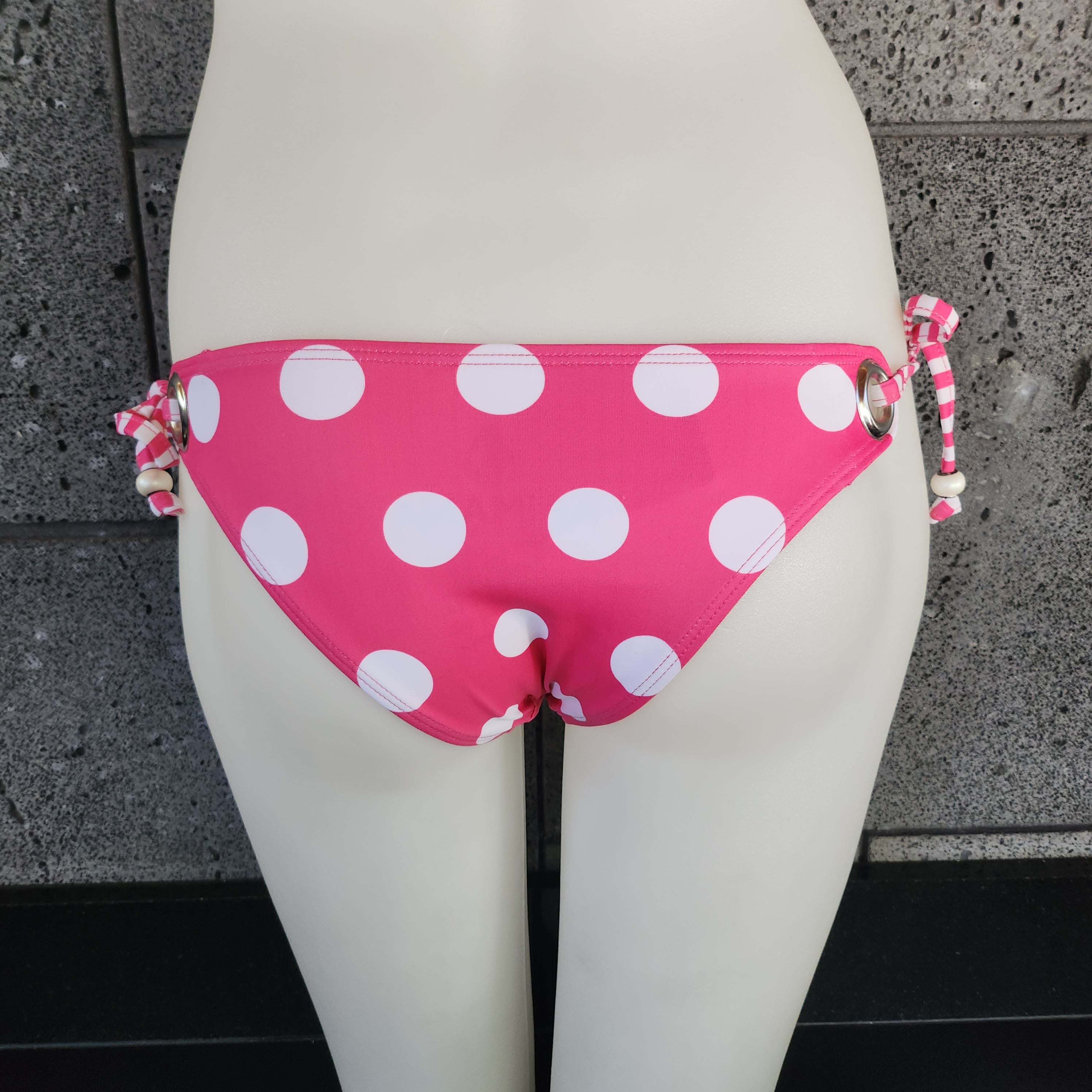 Loco Boutique Polkadot Tie-Side Bikini Bottom