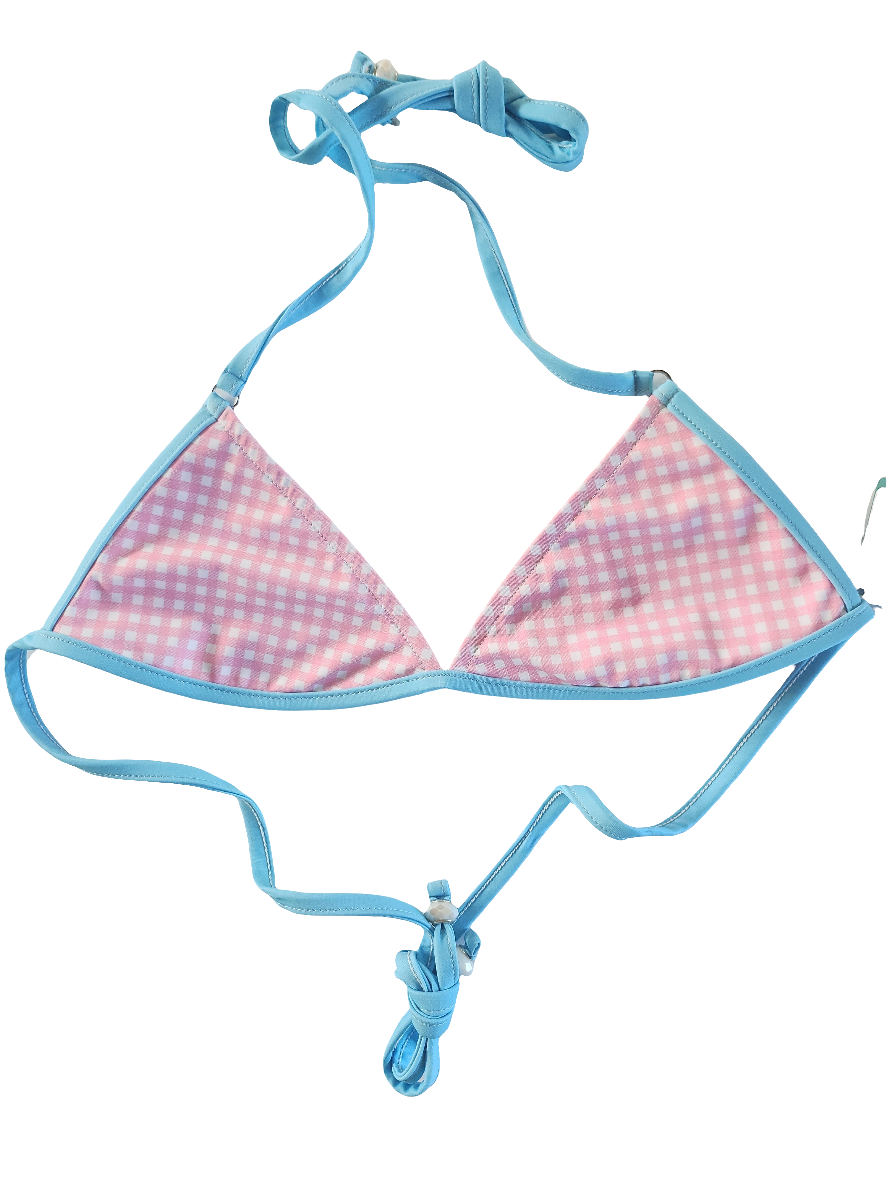 Loco Boutique Picnic Triangle Bikini Top