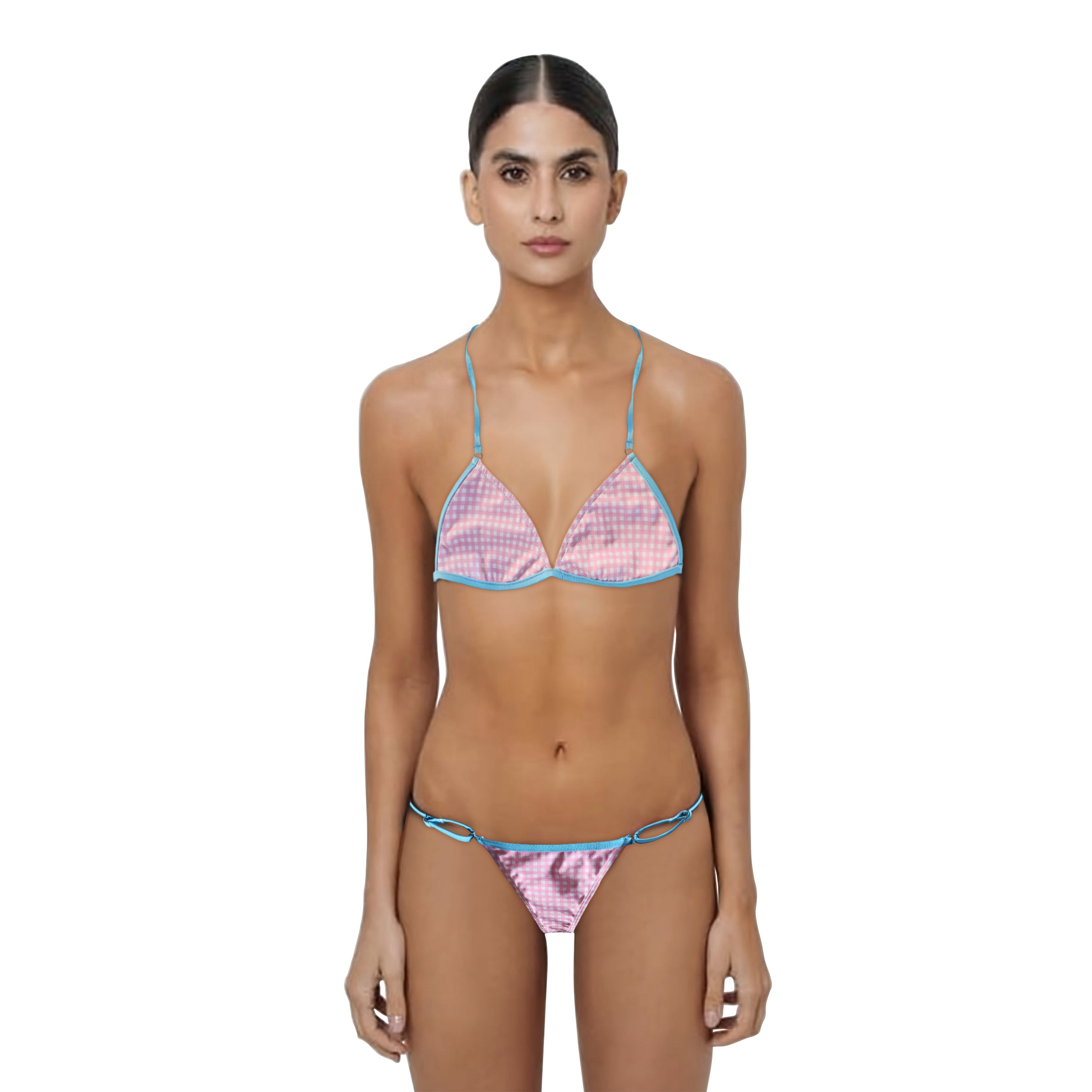 Loco Boutique Picnic Triangle Bikini Top