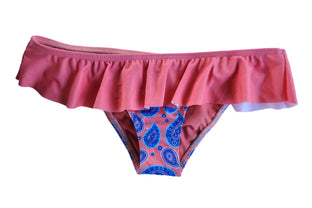 Loco Boutique Paisley Skirted Bikini Bottom