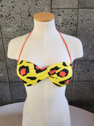 Loco Boutique Leopard Twisted Bandeau