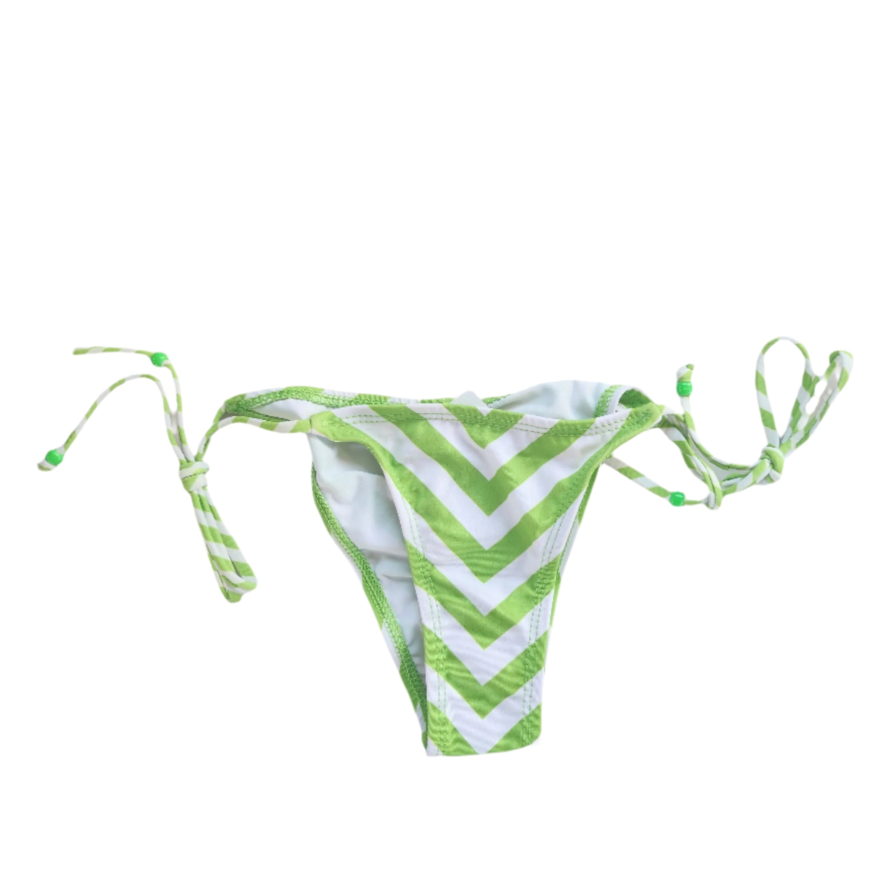 Loco Boutique Chevron Stripes Side Ties Bikini Bottom