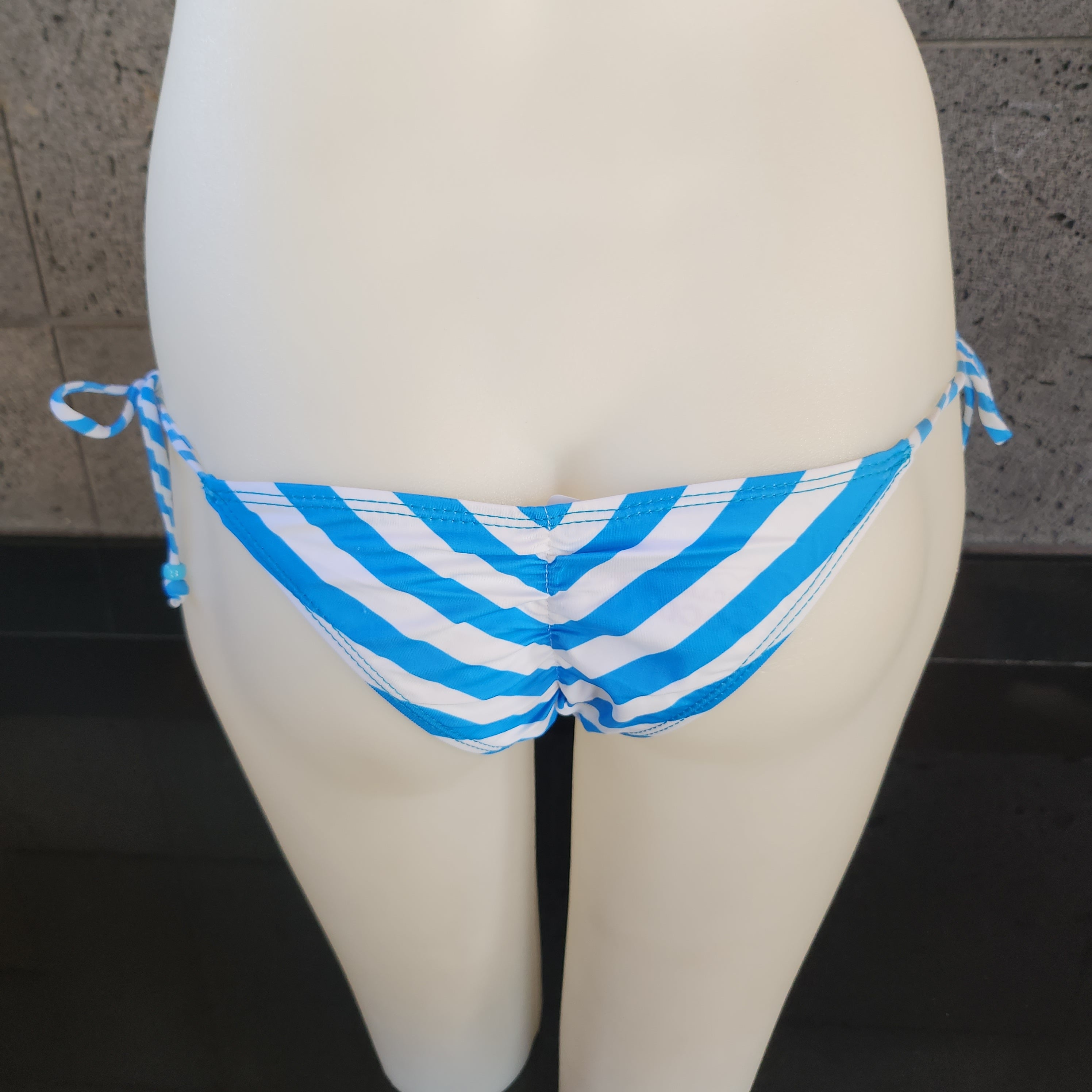 Loco Boutique Chevron Stripes Side Ties Bikini Bottom