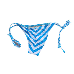 Loco Boutique Chevron Stripes Side Ties Bikini Bottom
