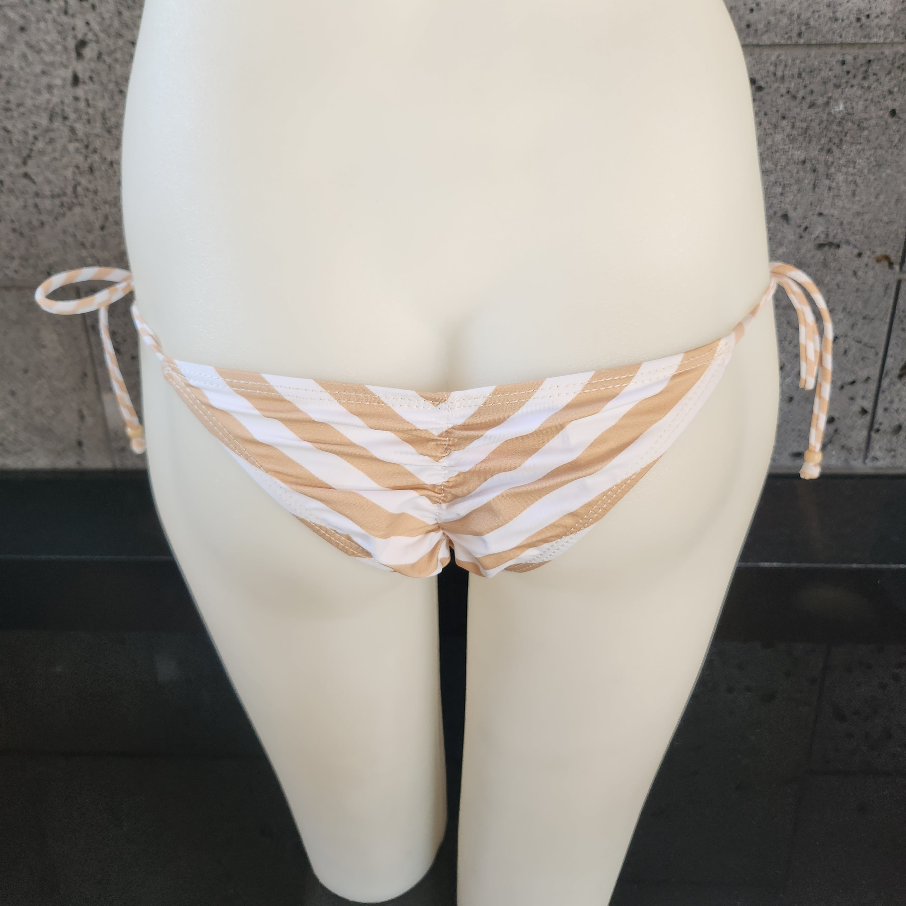 Loco Boutique Chevron Stripes Side Ties Bikini Bottom