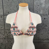 Loco Boutique Kaimana Triangle Bikini Top - CORAL / XS
