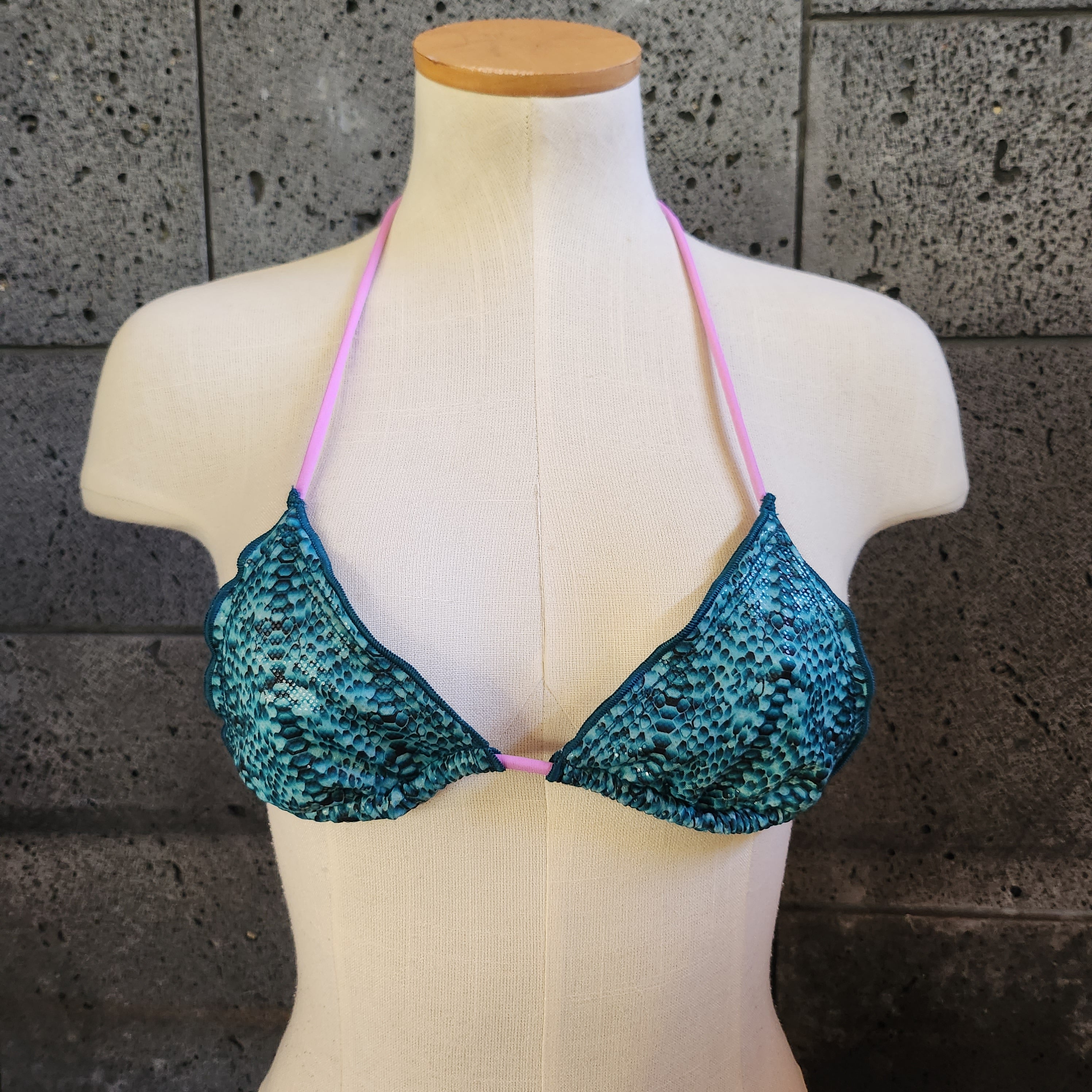 Loco Boutique Cobra Sliding Triangle Swim Top