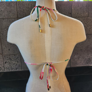 Loco Boutique Roses Ruched Sliding Triangle