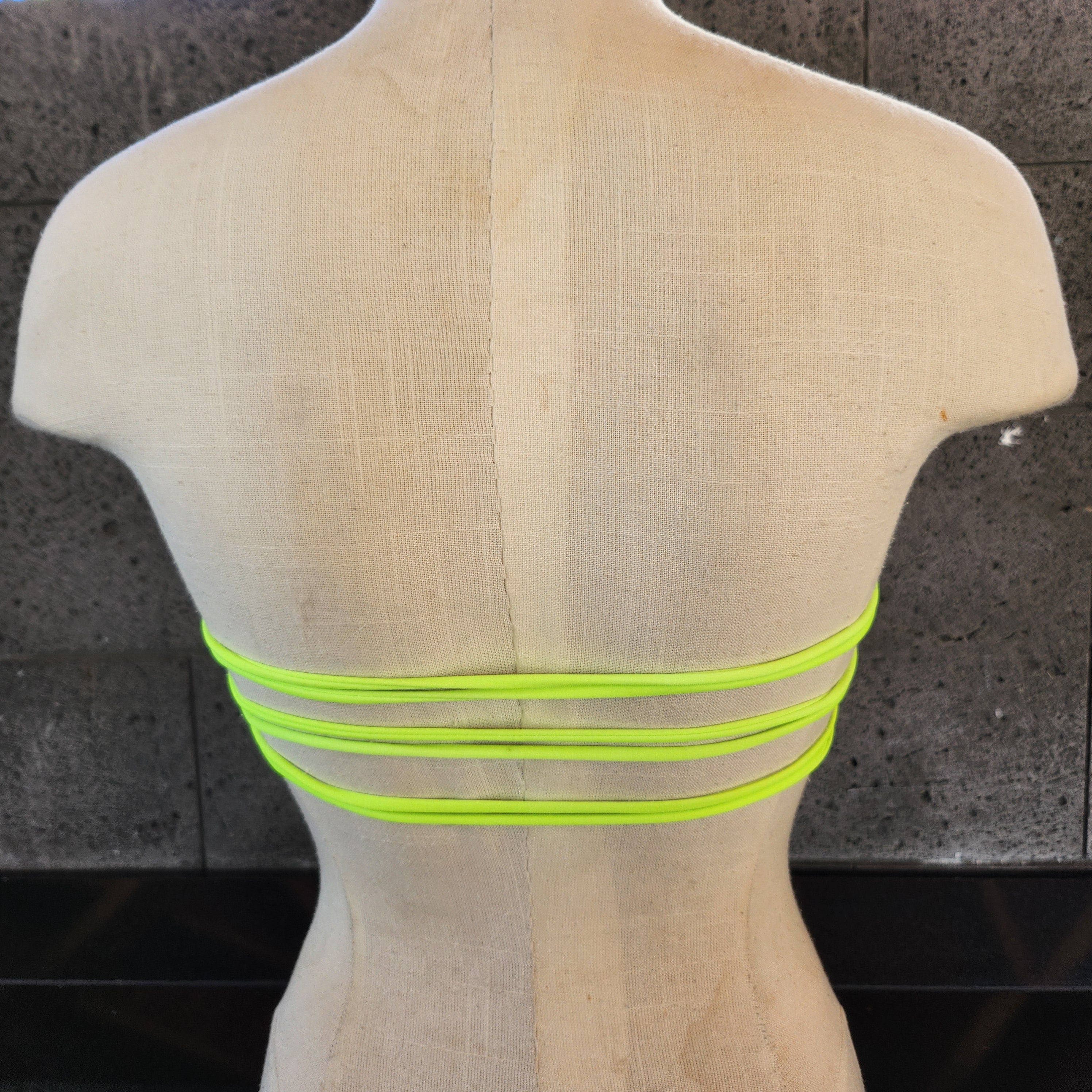 Loco Boutique Zig Zag Strappy Back Bandeau