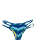 Loco Boutique Tie Die Piped Bottom - Blue / Medium