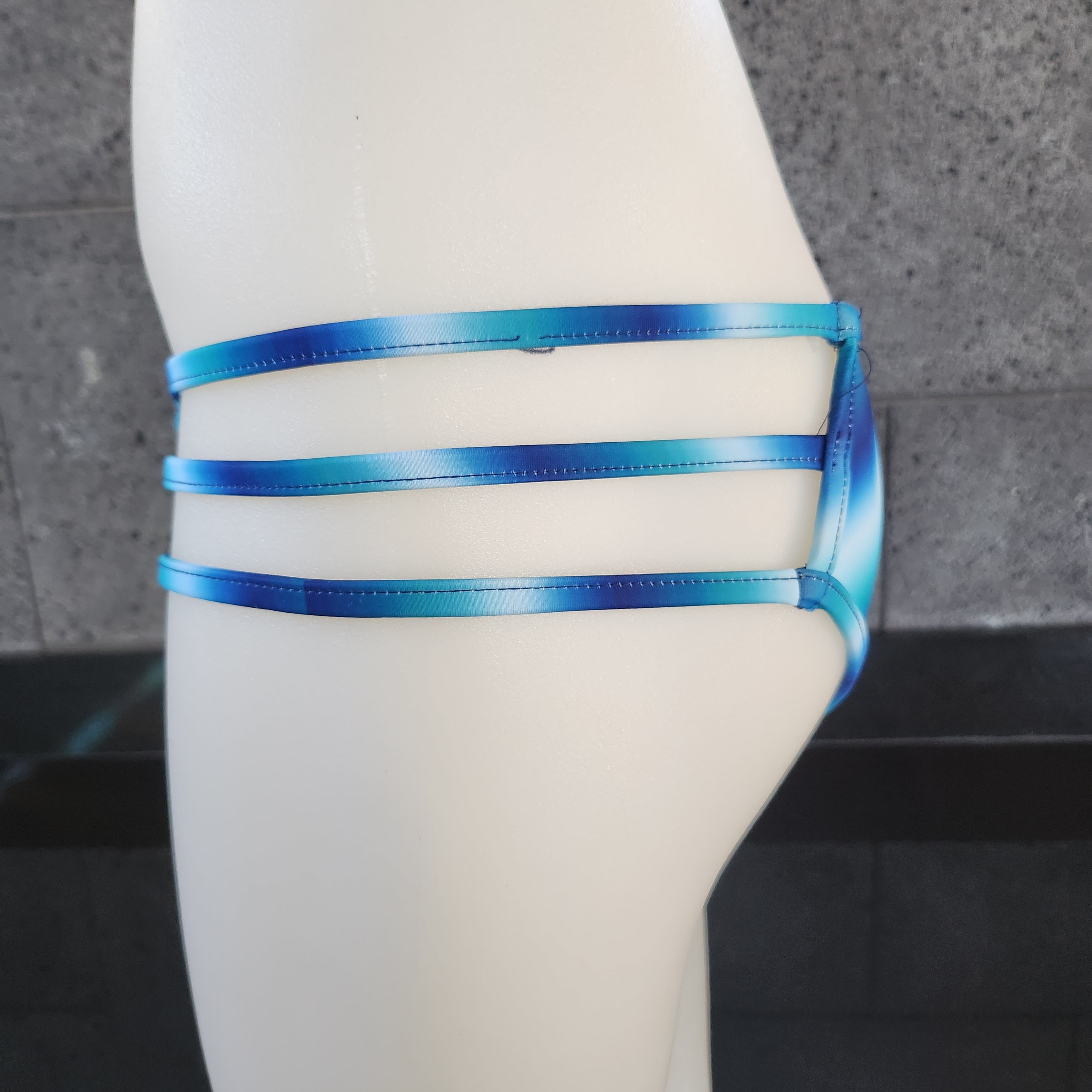 Loco Boutique Kaimana Tie Dye Strappy Sides Bottom