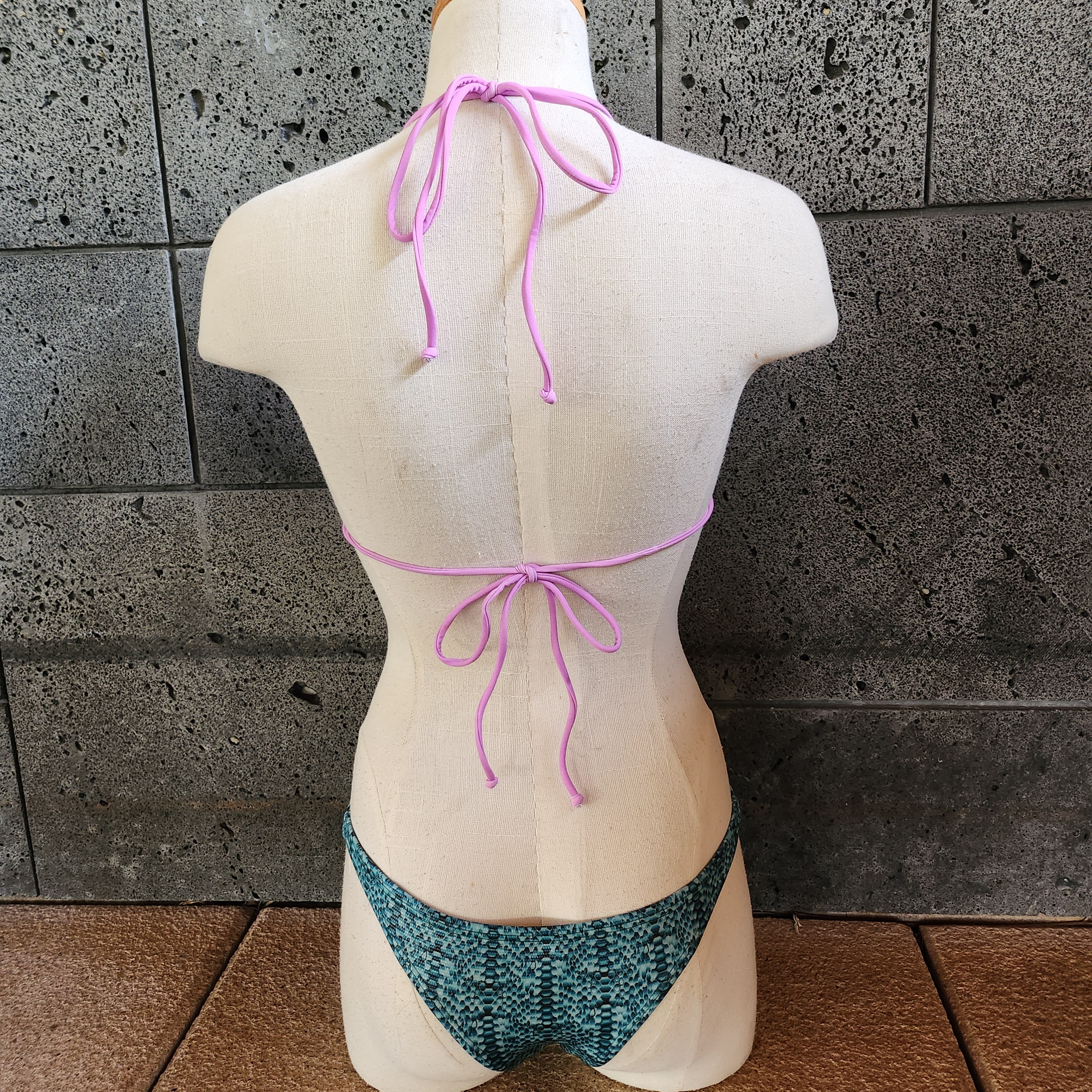 Loco Boutique Cobra Tie Back Monokini