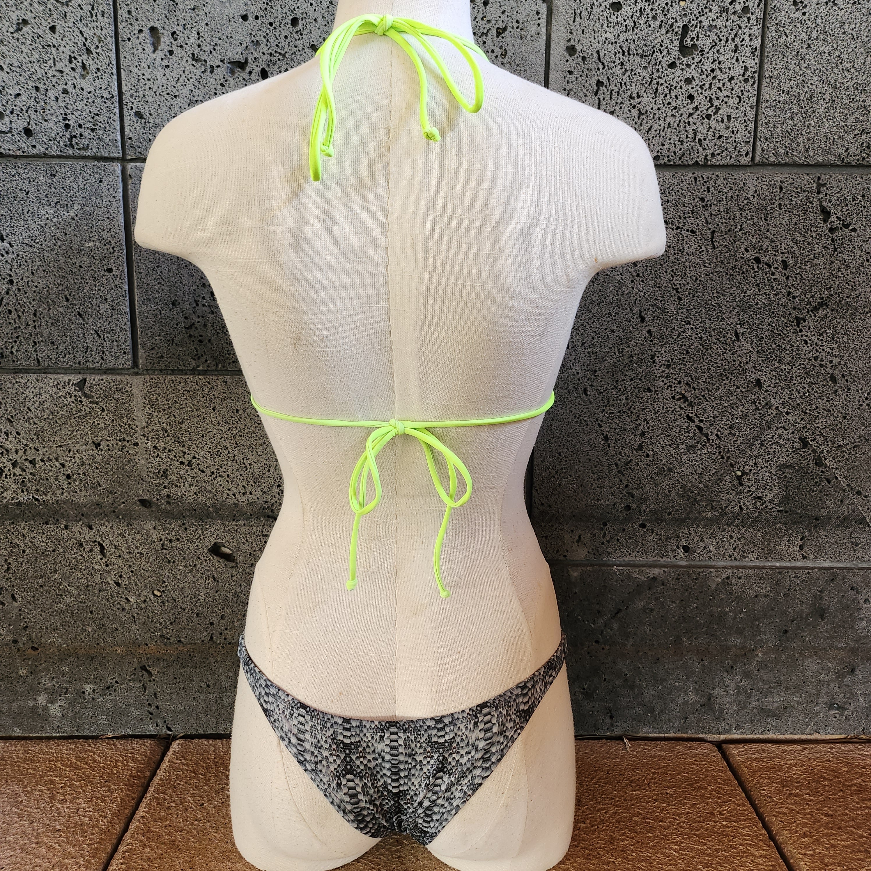 Loco Boutique Cobra Tie Back Monokini