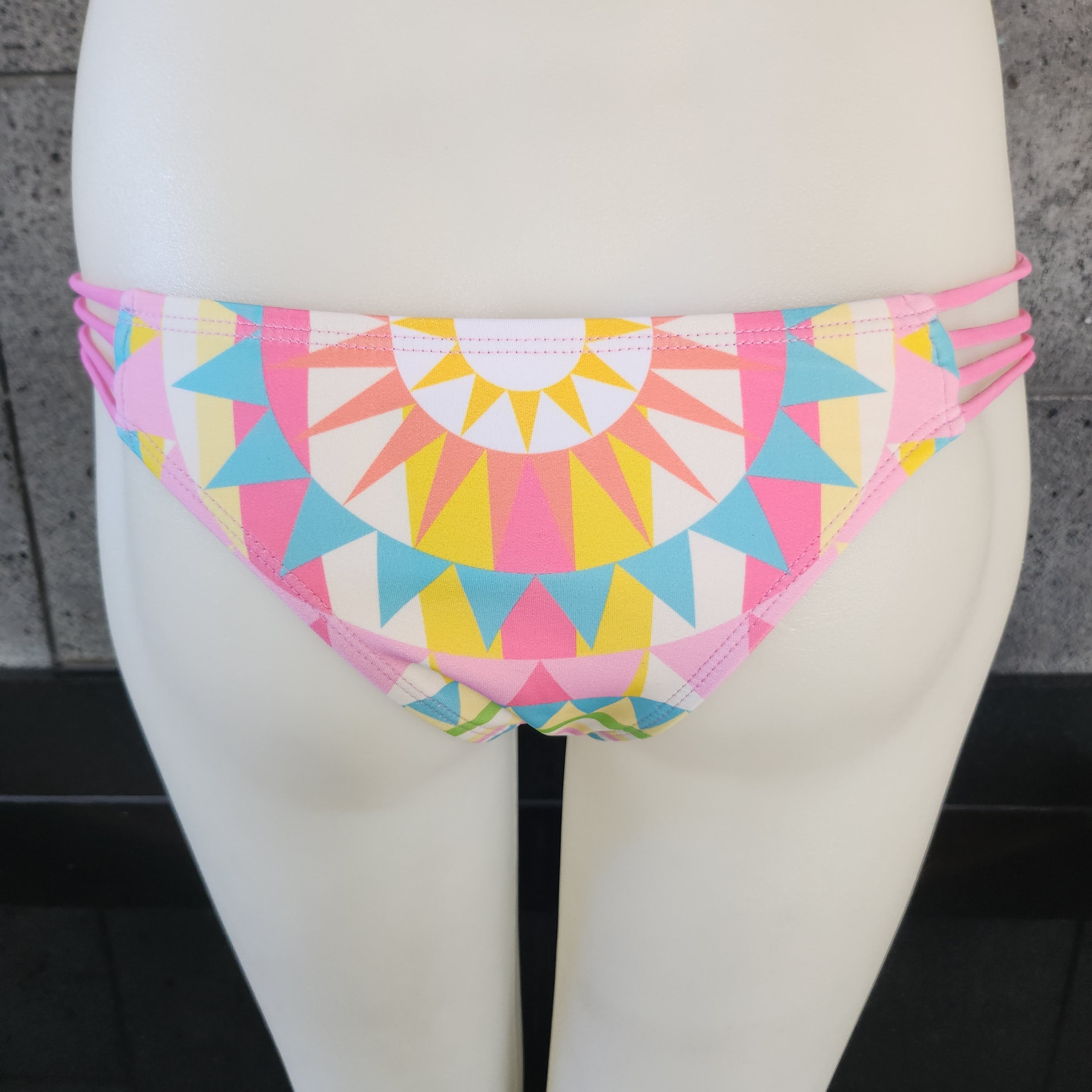 Loco Boutique Sunstar Strappy Spaghetti Sides Bikini Bottom