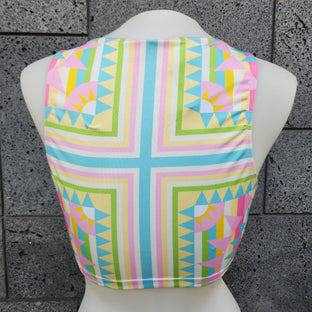 Loco Boutique Sunstar High-Neck Swim Top