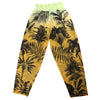 Loco Boutique Shadow Stripe Banded Cover Up Pant - GOLD / OS