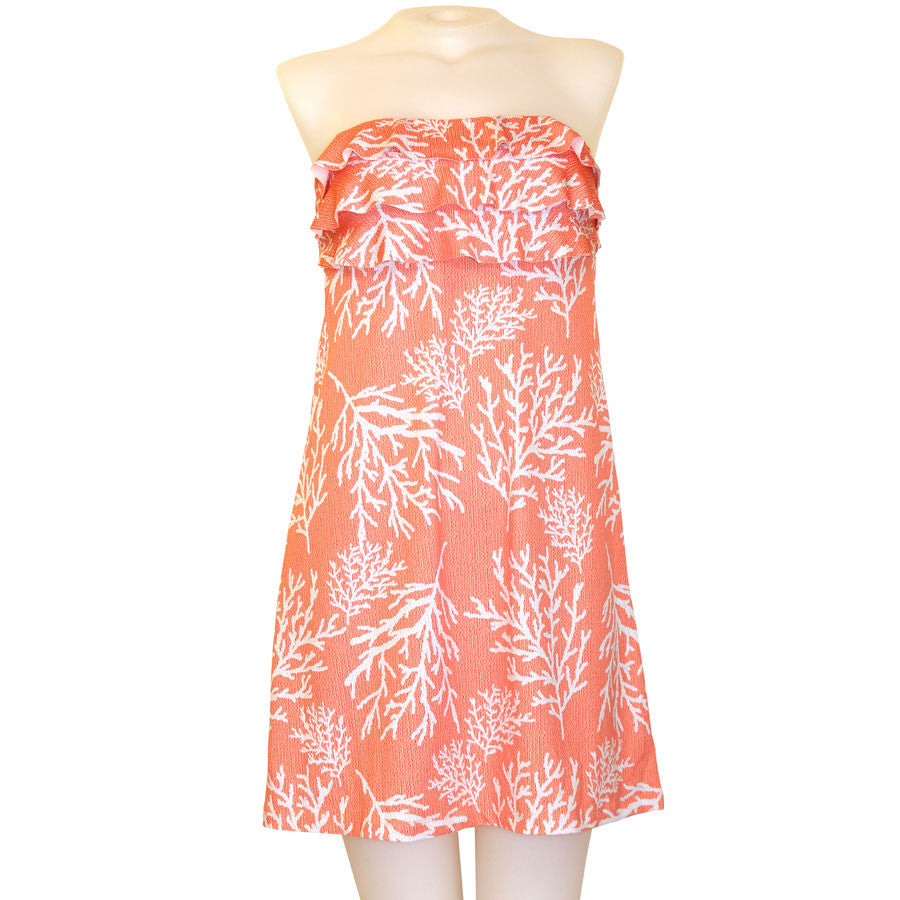 Coral 2.0 3-Tier Ruffled Front Dress - Loco Boutique