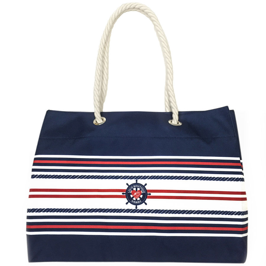 Yacht Rope Handle Tote Bag - Loco Boutique