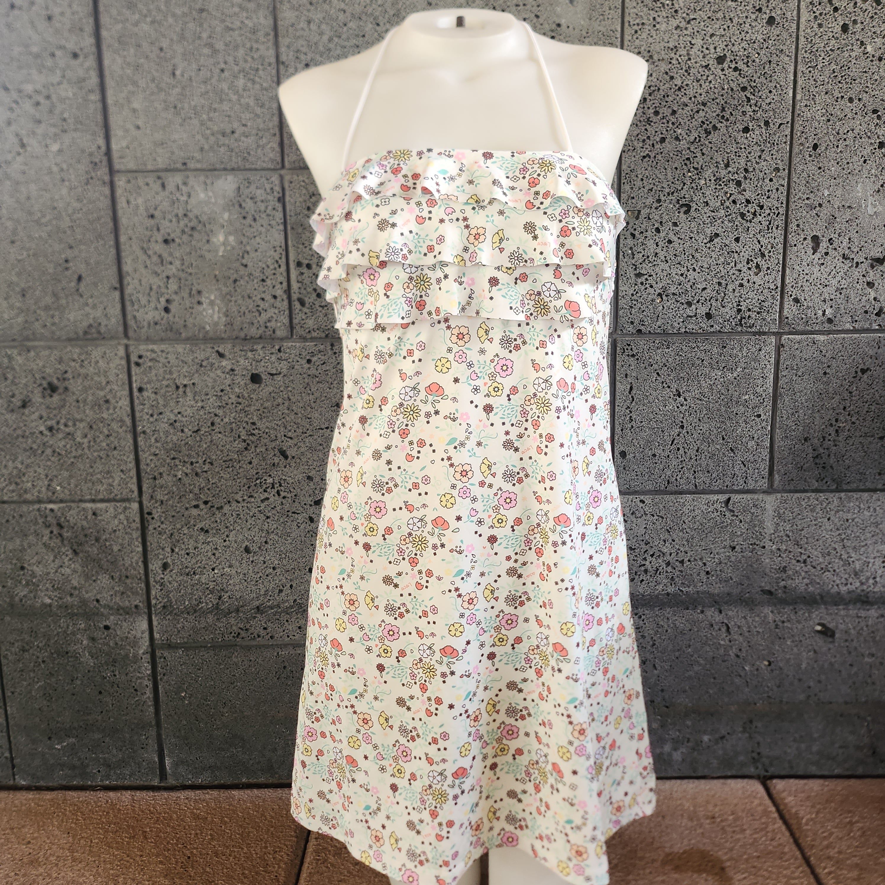 Little Blossom 3段フリルフロントドレス