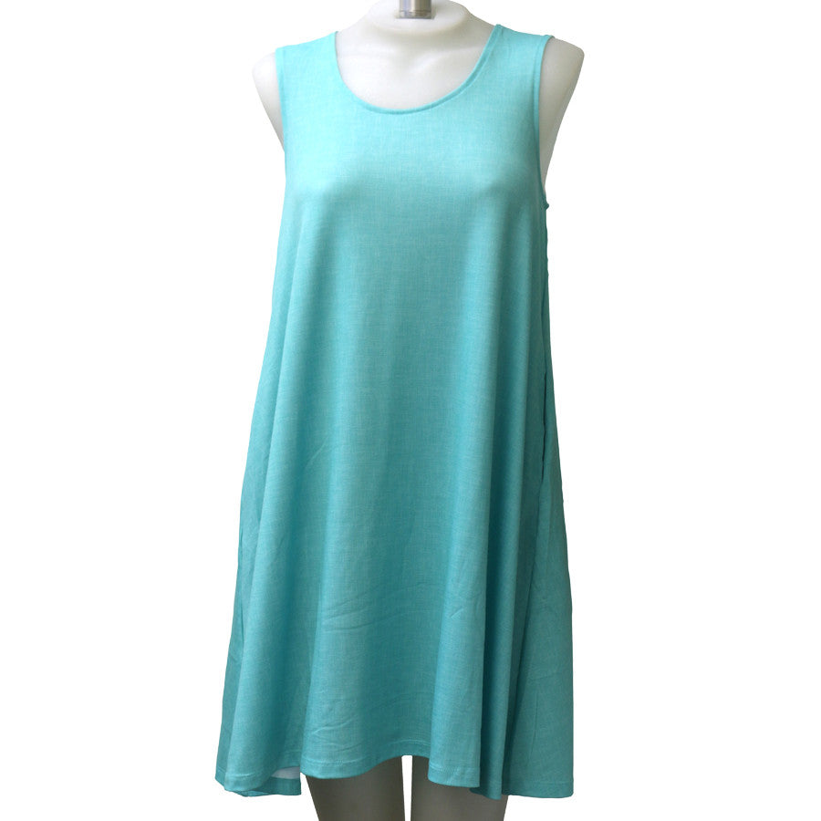 Linen Short Tank Dress