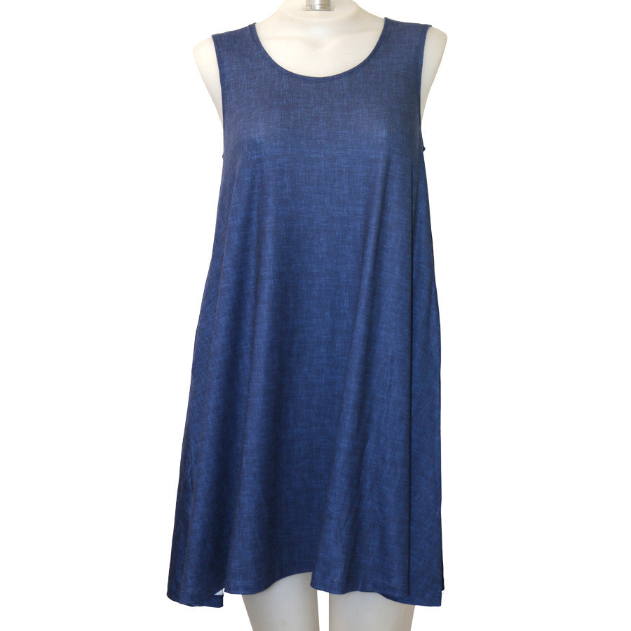 Linen Short Tank Dress