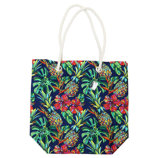 Hawaiian Floral Tote Bag