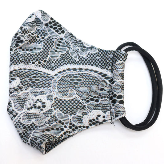 Pure Lace Adjustable Ear Loop Face Mask - Loco Boutique