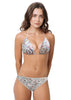Loco Boutique Little Blossoms Sliding Triangle - CREAM / S