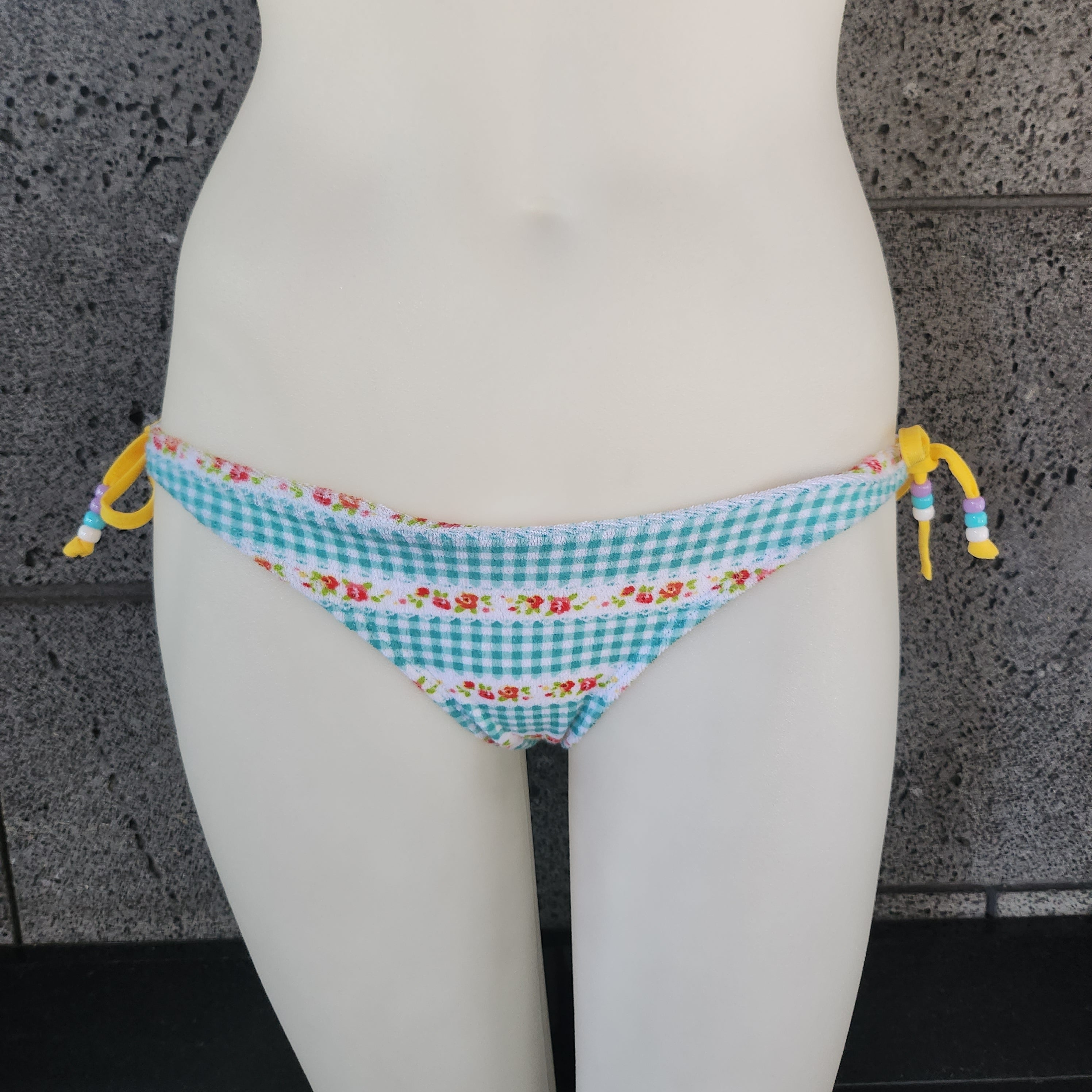 Loco Boutique Cow Girl Side-Tie Bikini Bottom